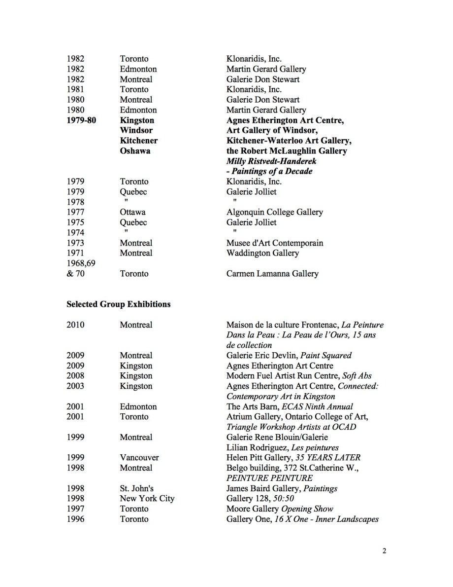 Curriculum Vitae Ristvedt August 2016 page 2