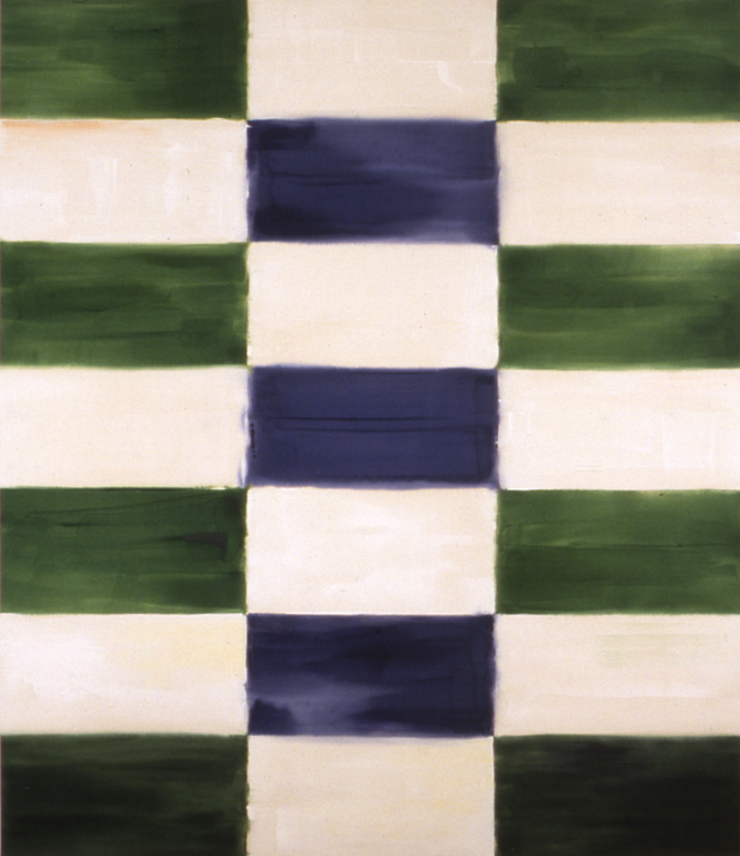 Judd (1998), acrylic/canvas, 90" x 78"