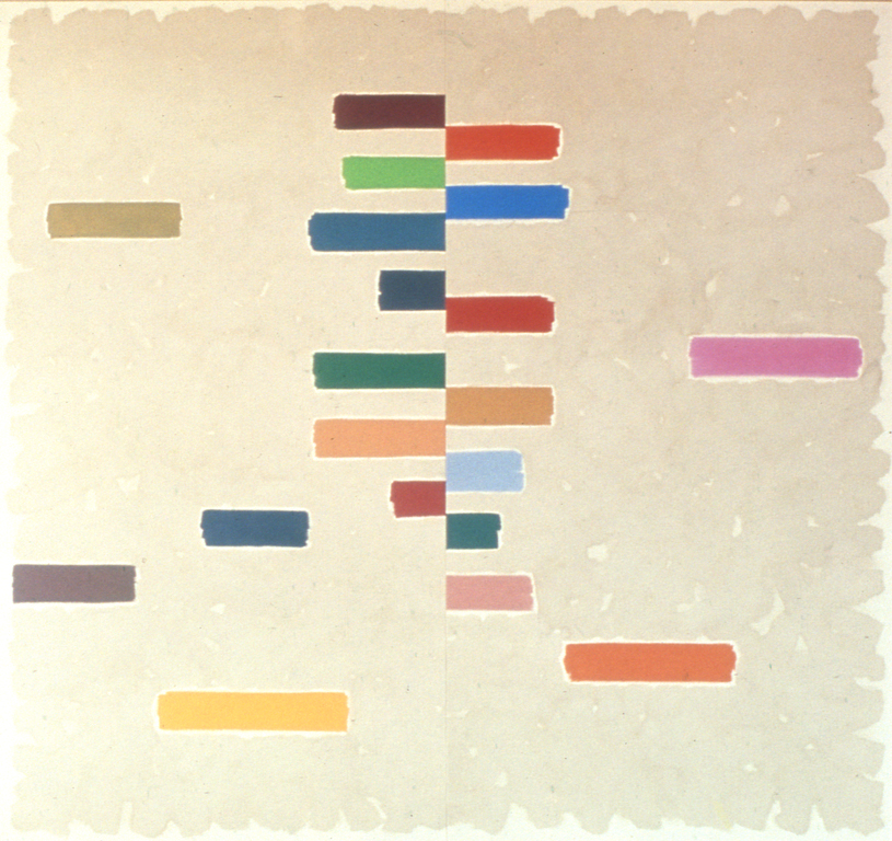 Phoenix (diptych) (1973, 108" x 108"