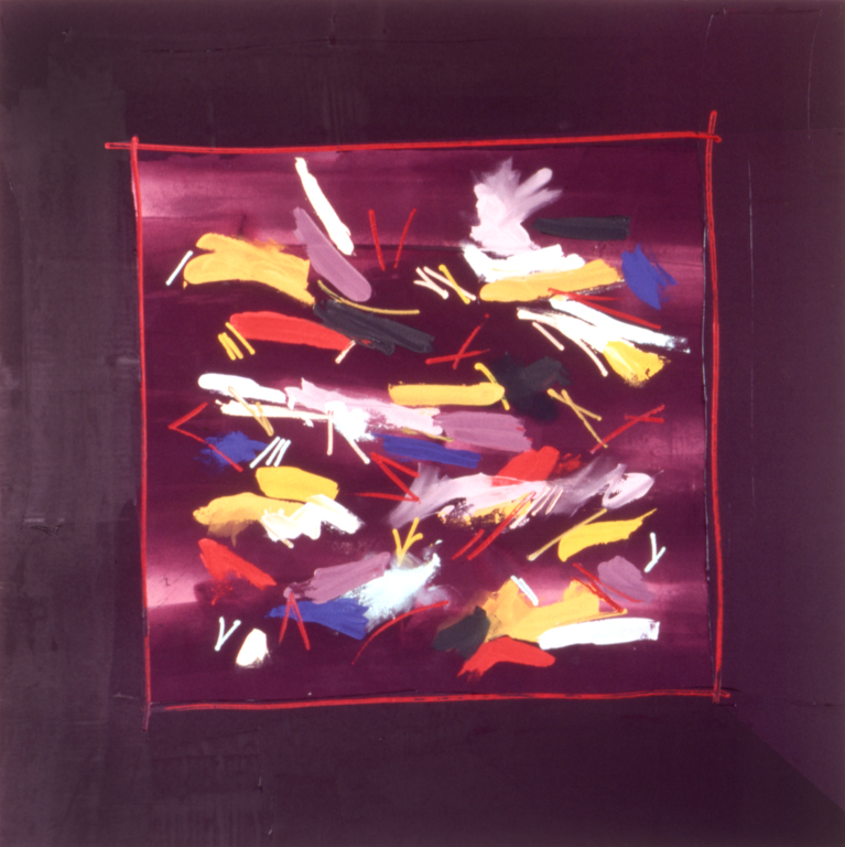 Cellebrate ((1978), acrylic/canvas, 78" x 78"