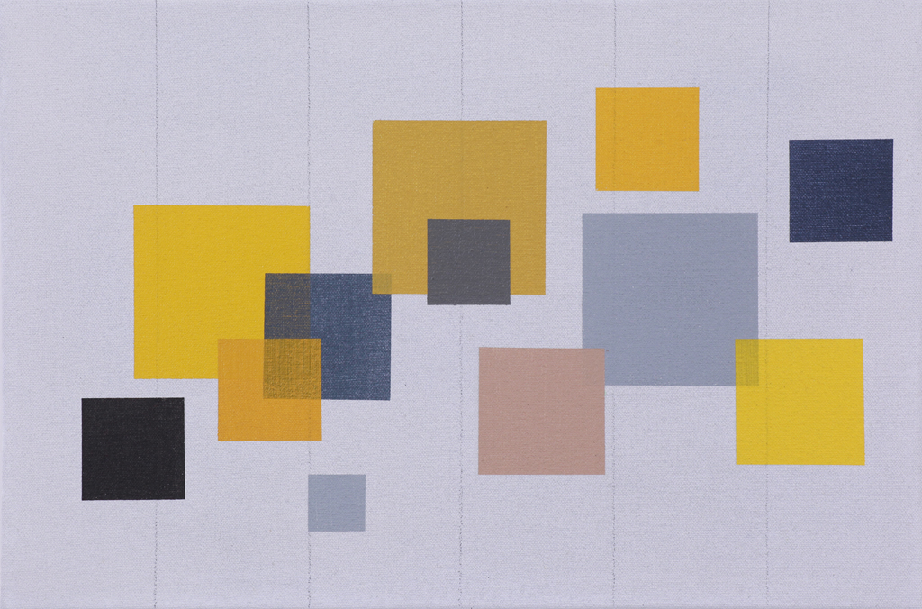 September/October #1 (2014), acrylic on canvas, 12